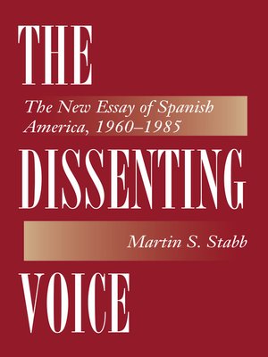 cover image of The Dissenting Voice